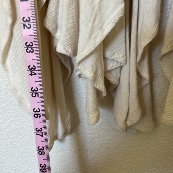 Cream Boho light weight oversized tunic size L - Picture 5 of 5